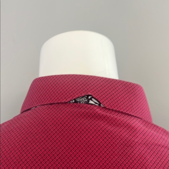 Au Nour Red and Black Casual Button Down Shirt - Picture 10 of 10